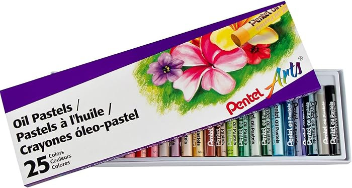 Oil Pastels, 25 Color Set, Sold as 1 Set, 25 Each per Set | Amazon (US)