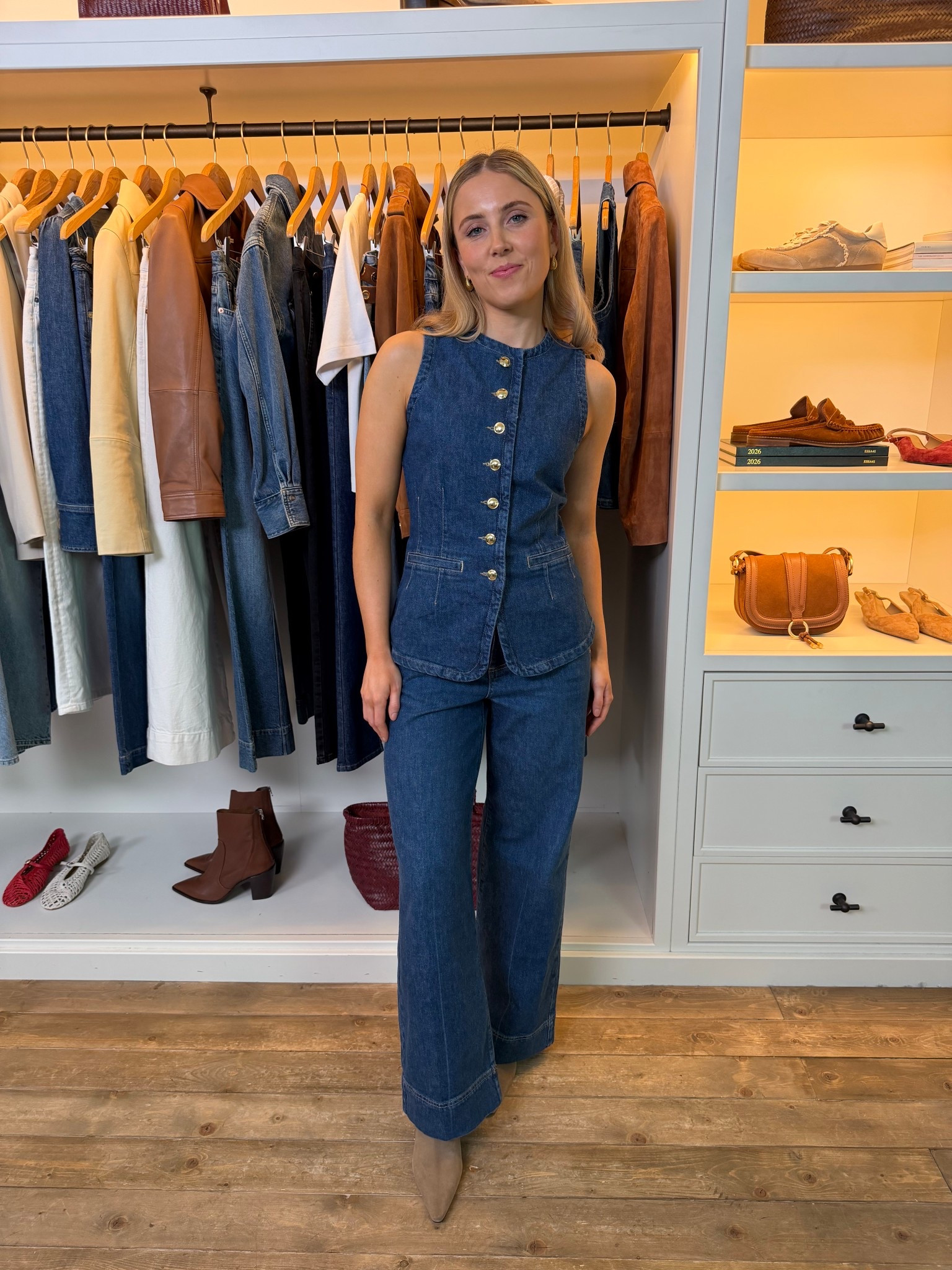 A double denim moment 

#LTKuk #LTKspring #LTKeurope