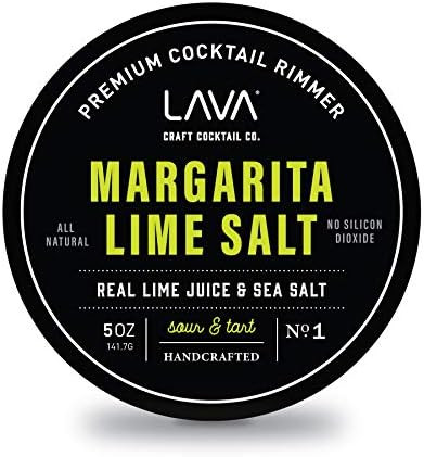LAVA Premium Margarita Lime Salt Cocktail Rimmer, All Natural Margarita Rimmer Sea Salt Rocks, Real  | Amazon (US)
