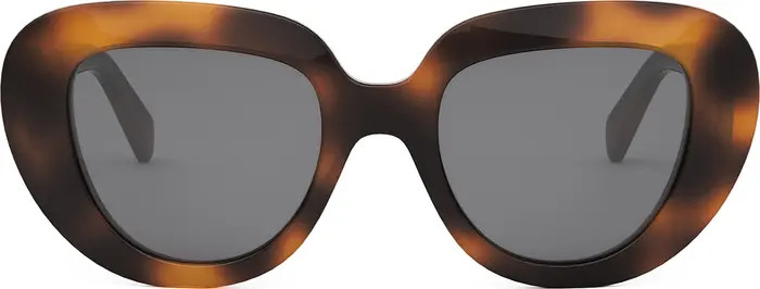Bold 3 Dots 51mm Gradient Butterfly Sunglasses | Nordstrom