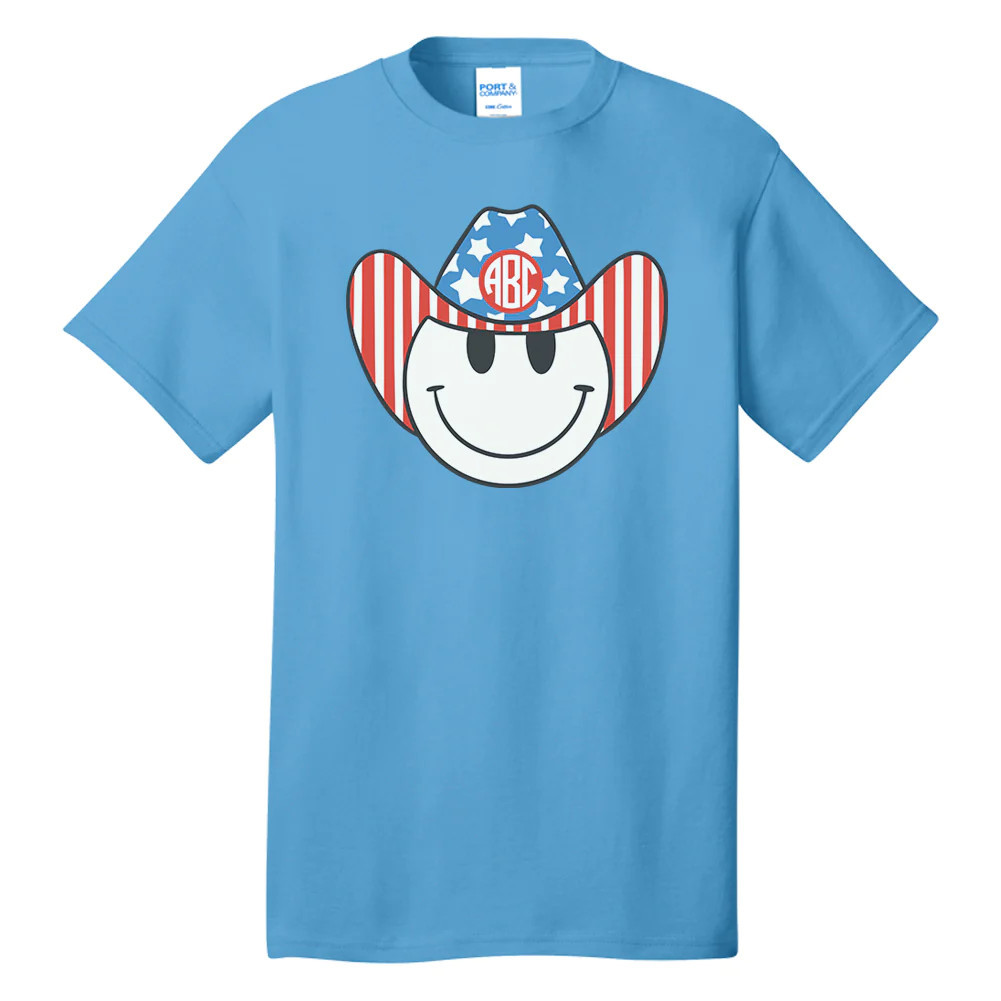 Monogrammed 'Patriotic Cowboy' T-Shirt | United Monograms