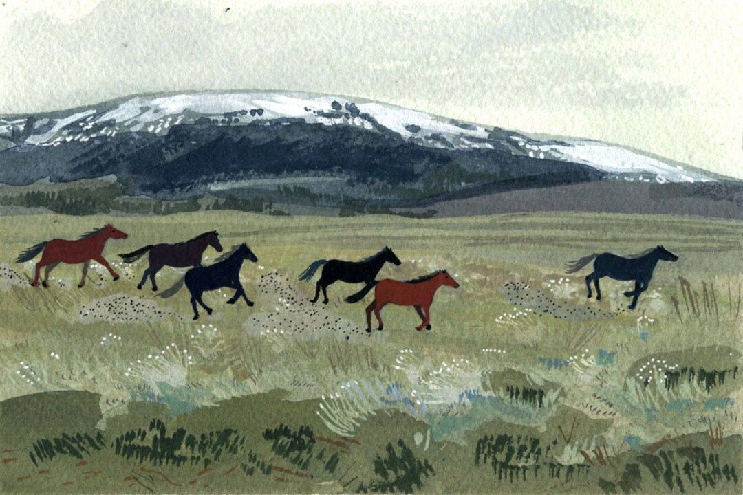 wild horses | Etsy (US)