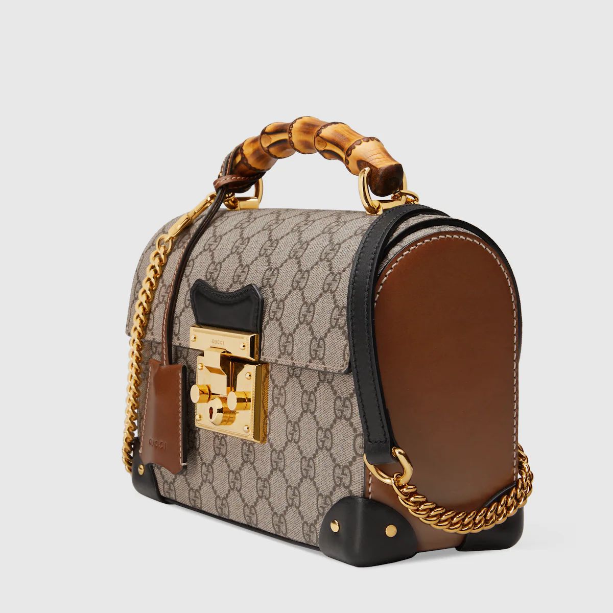 Gucci Padlock GG small bamboo shoulder bag | Gucci (US)