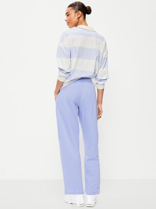 Mid-Rise SoComfy Seamed Barrel Sweatpants | Old Navy (US)