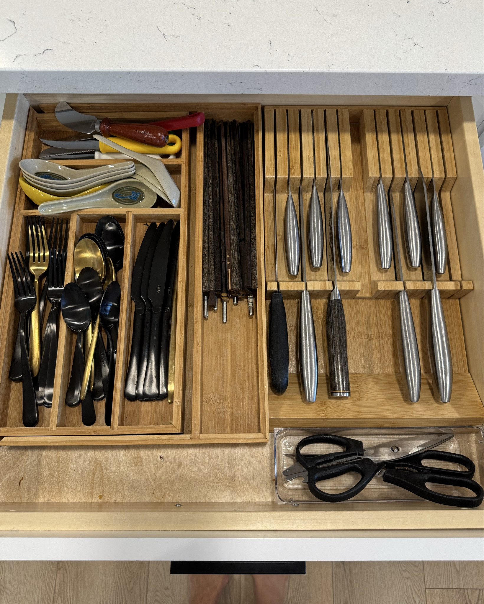Utensil, knife, kids organization storage tips 

#LTKHome #LTKOver40 #LTKKids