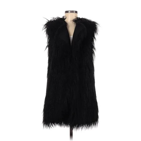 Pre-Owned Theory Women s Size P Faux Fur Vest | Walmart (US)
