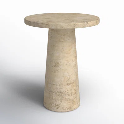 Cuaron Concrete Pedestal End Table | Wayfair North America