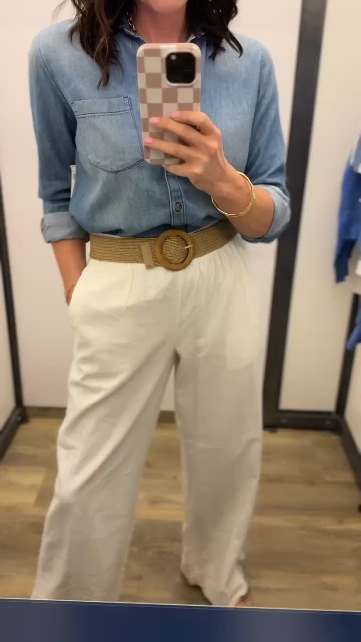these old navy pants are SO good 🤍 lightweight, flattering, and easy to dress up or down. paired with a simple button down for that effortless, classic look. & they’re on sale for $20…such a steal ✨

#oldnavystyle #linenpants #springoutfit #classicstyle #neutraloutfits #affordablefashion #everydayoutfit #casualchic #ltkstyle #ltkfashion
