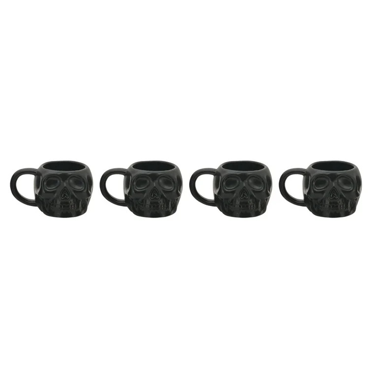 Way To Celebrate Halloween Skull Mug Stack | Walmart (US)