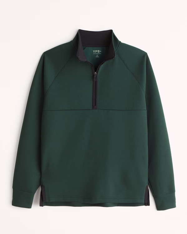 Men's YPB neoKNIT Quarter-Zip | Men's Active | Abercrombie.com | Abercrombie & Fitch (US)