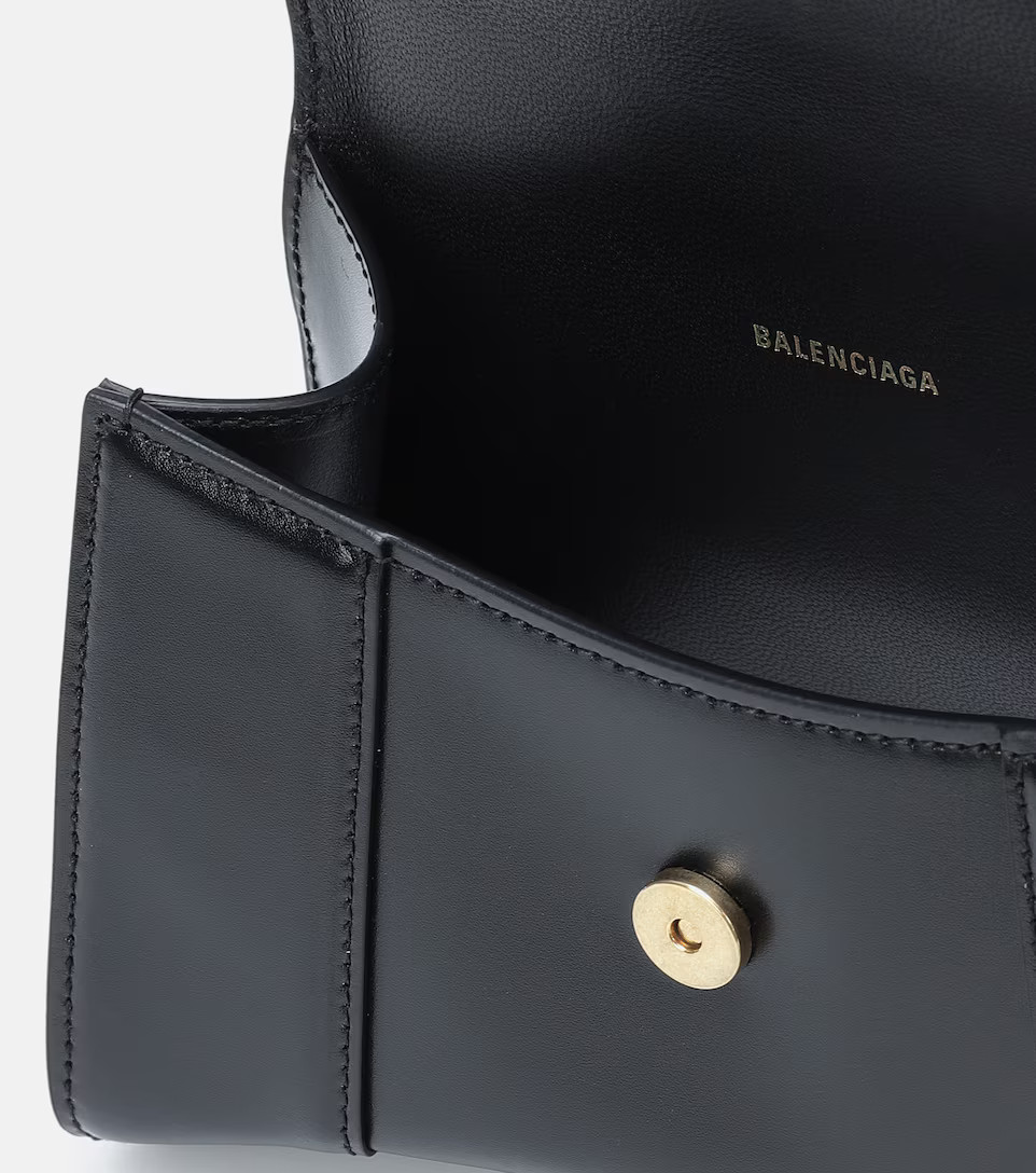 Hourglass XS leather tote | Mytheresa (UK)