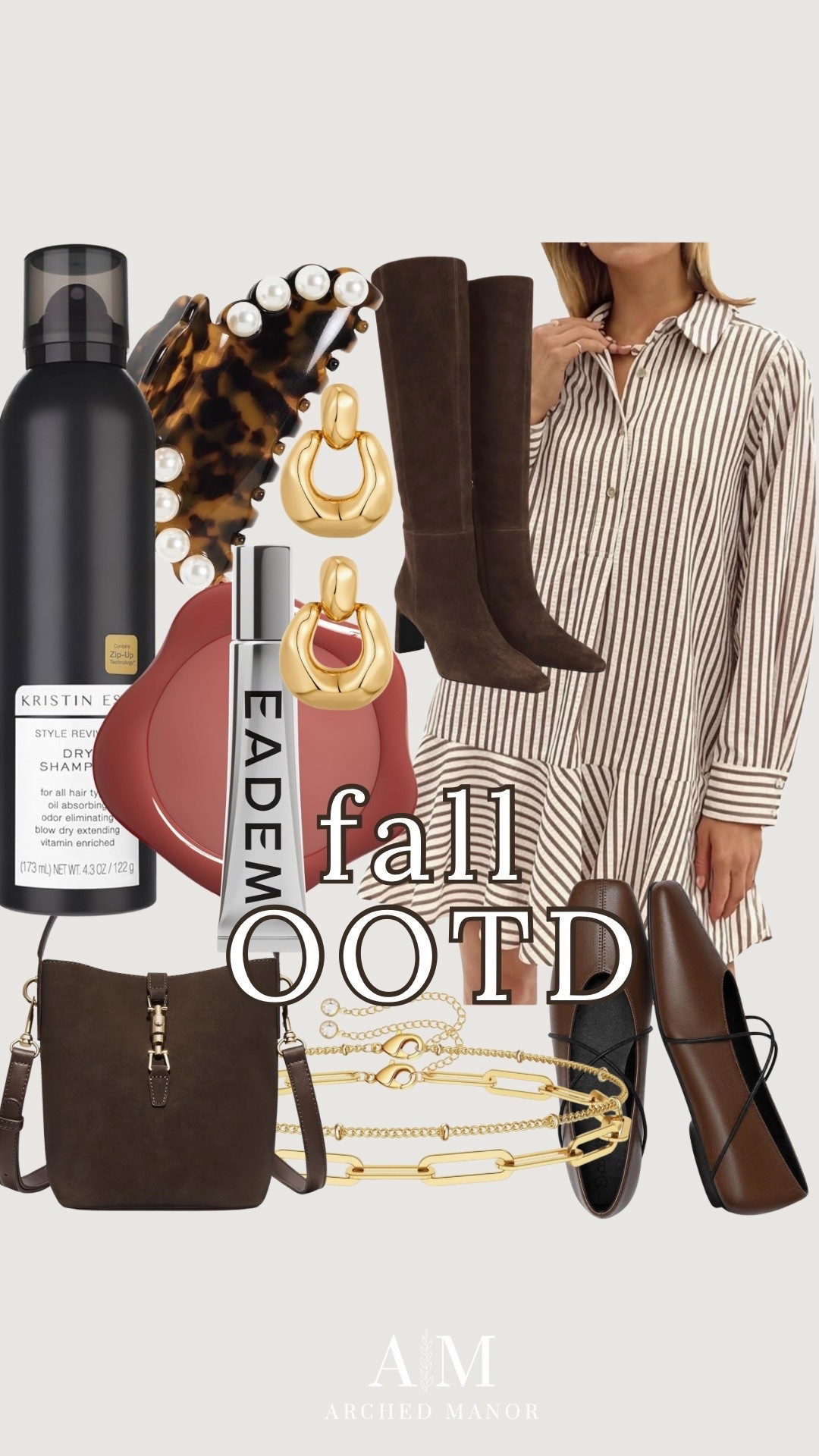 Loving this boots & dress look for the cooler weather! This bag is the perfect size and color!

#LTKSeasonal #LTKootd #LTKgrwm