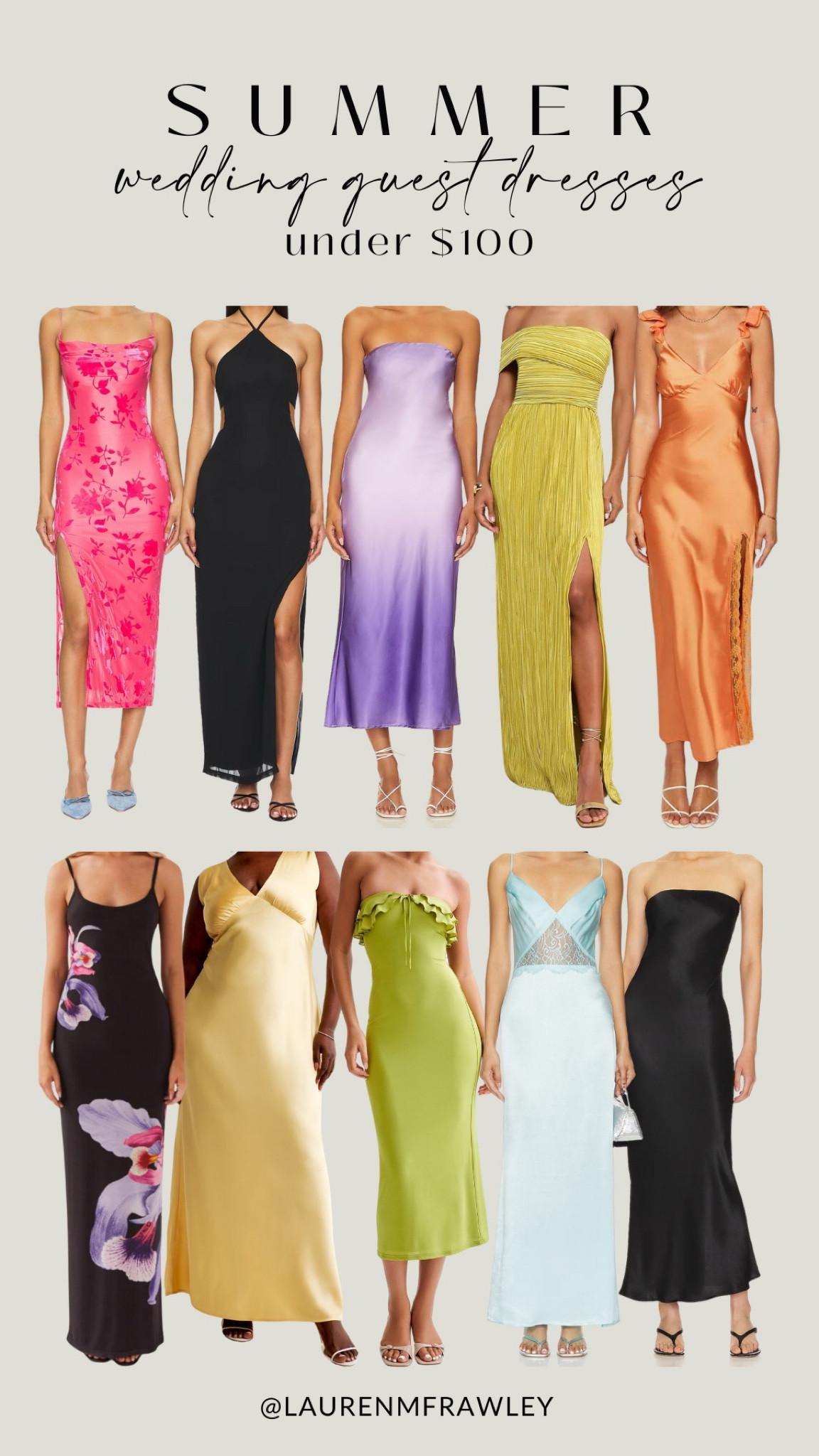 Summer Wedding Guest Dresses!

#LTKSeasonal #LTKWedding #LTKFindsUnder100