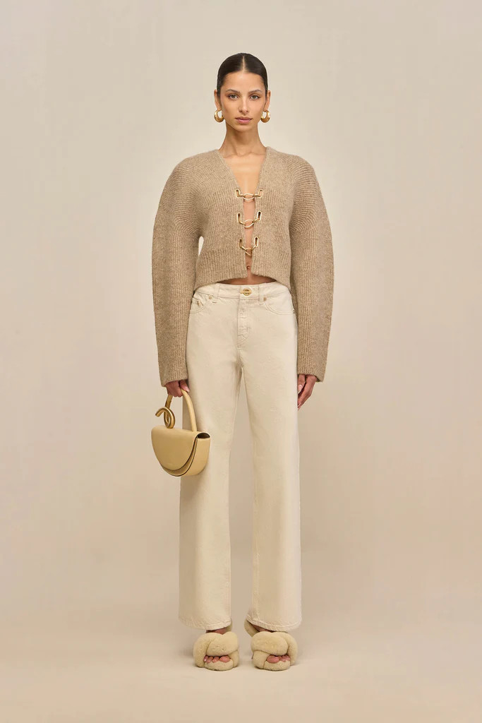 MAYALU CARDIGAN - BEACH MELANGE | Cult Gaia - US