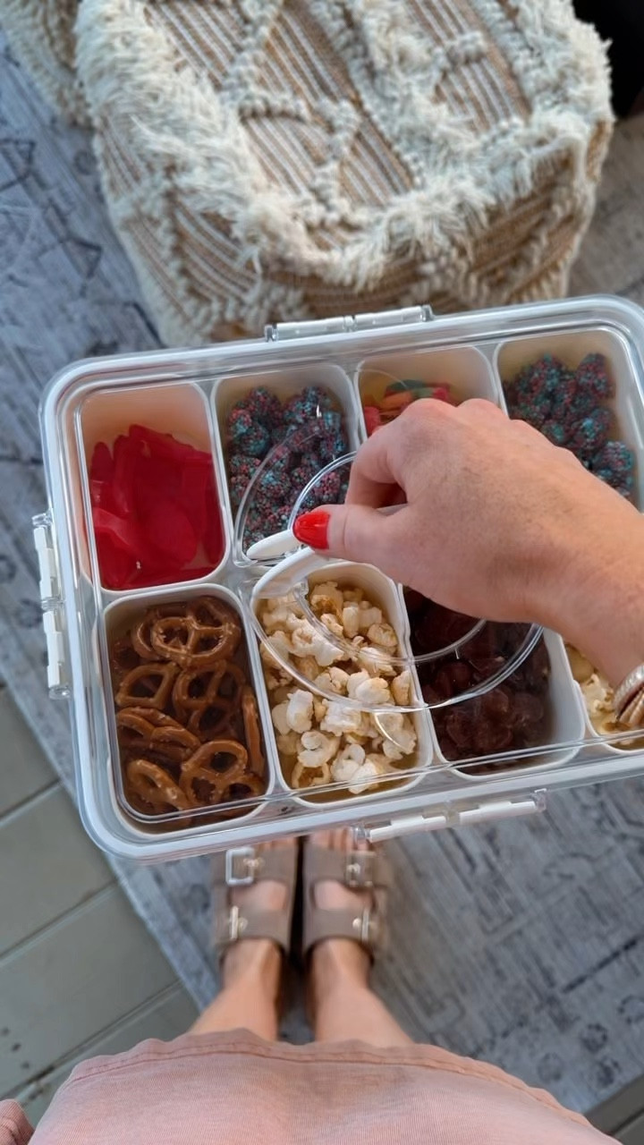 Snack tray for movie night, trips & more! Love how easy it is to take with. 


Amazon, Amazon container, organizer, love, tray, snacks for school, containers, aestheticcs

#LTKHome #LTKParties #LTKFindsUnder50