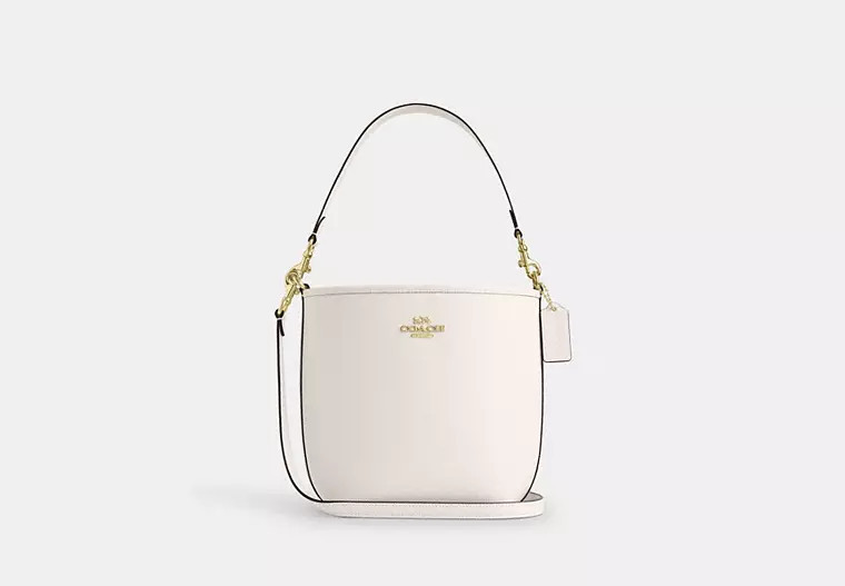 Coach Outlet City Bucket Bag - White | Coach Outlet US