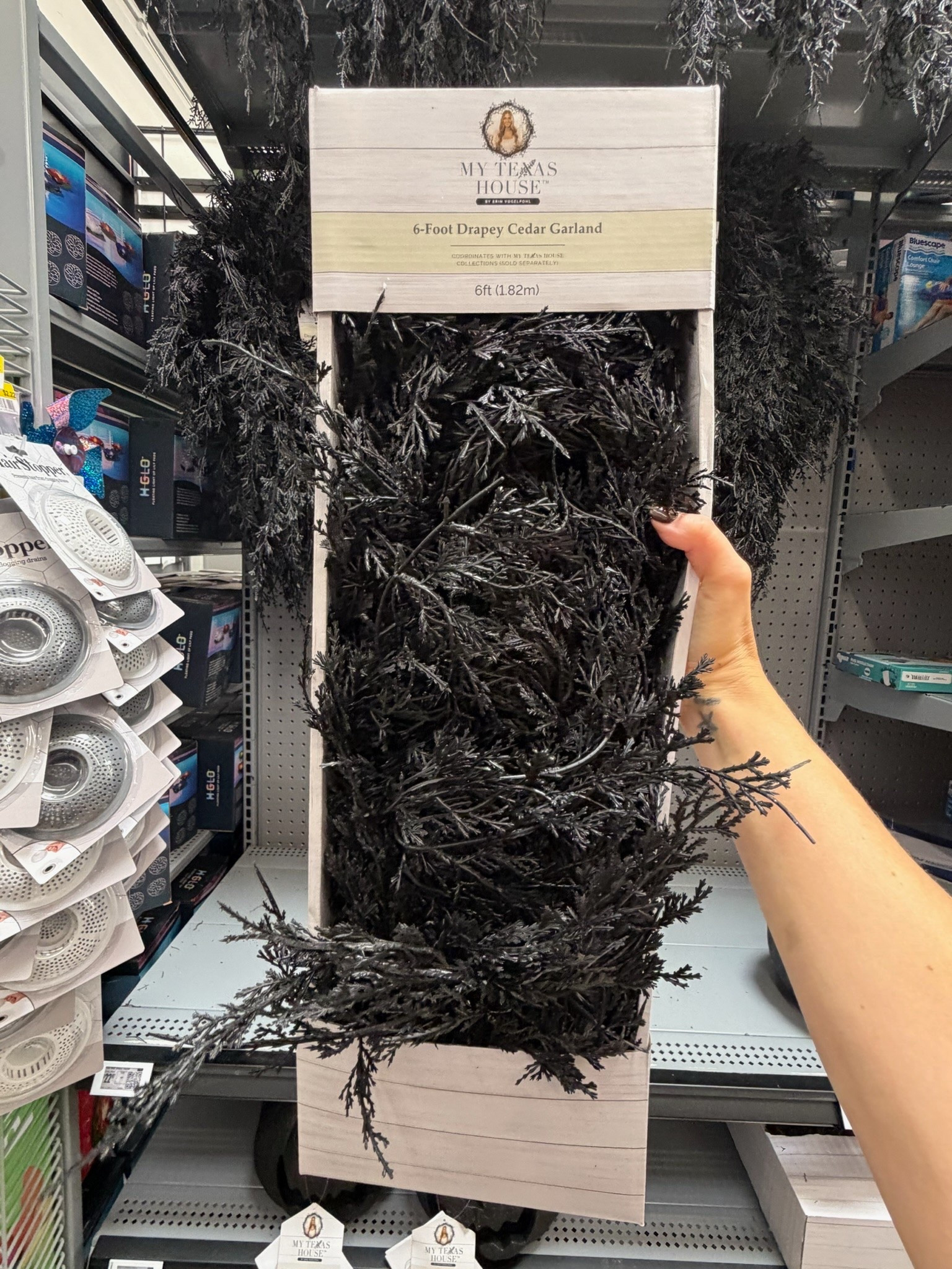 More Halloween decor that I’ve found at @Walmart and absolutely LOVE. I’m going for a more moody vibe this season and this is perfect 🖤

#walmart #halloween #halloweendecor #fallgarland #garland

#LTKSeasonal #LTKHome