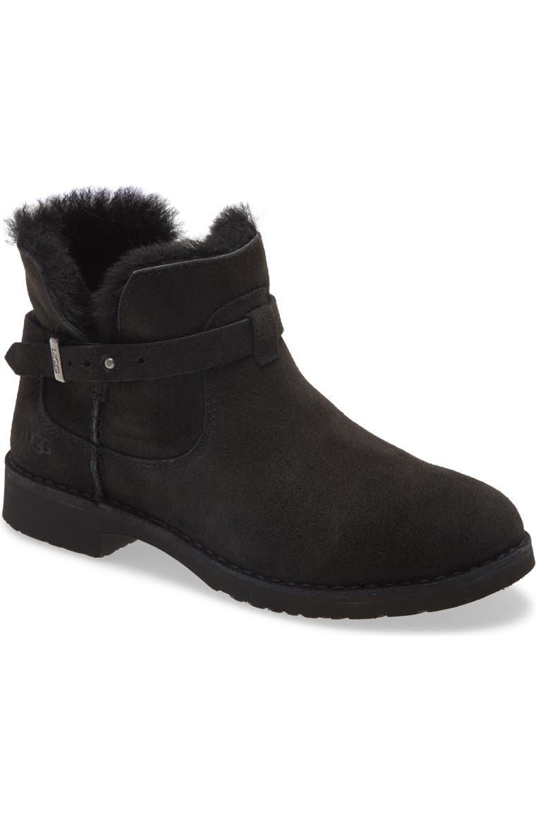 UGG® Elisa Genuine Shearling Bootie (Women) | Nordstrom | Nordstrom