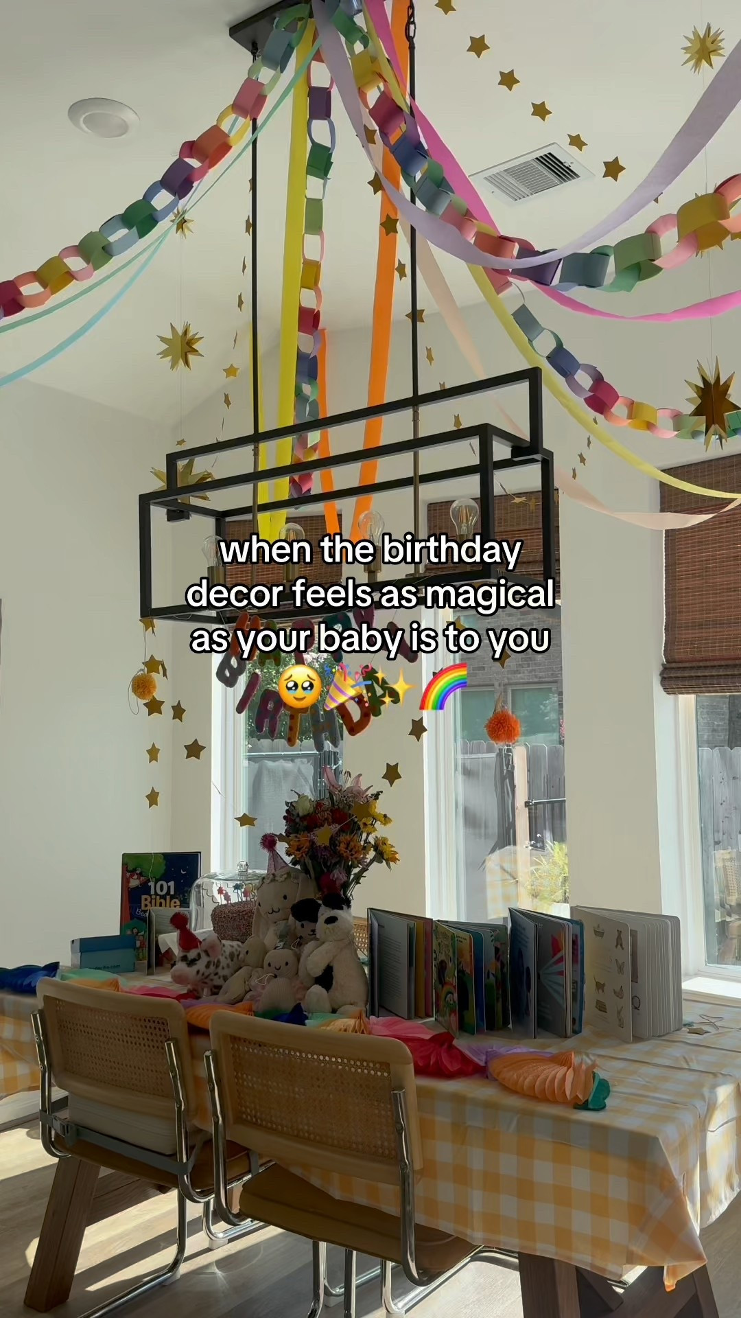 Whimsical + colorful birthday decor. how we decorated for my daughters first birthday 

#LTKFindsUnder50 #LTKParties #LTKKids