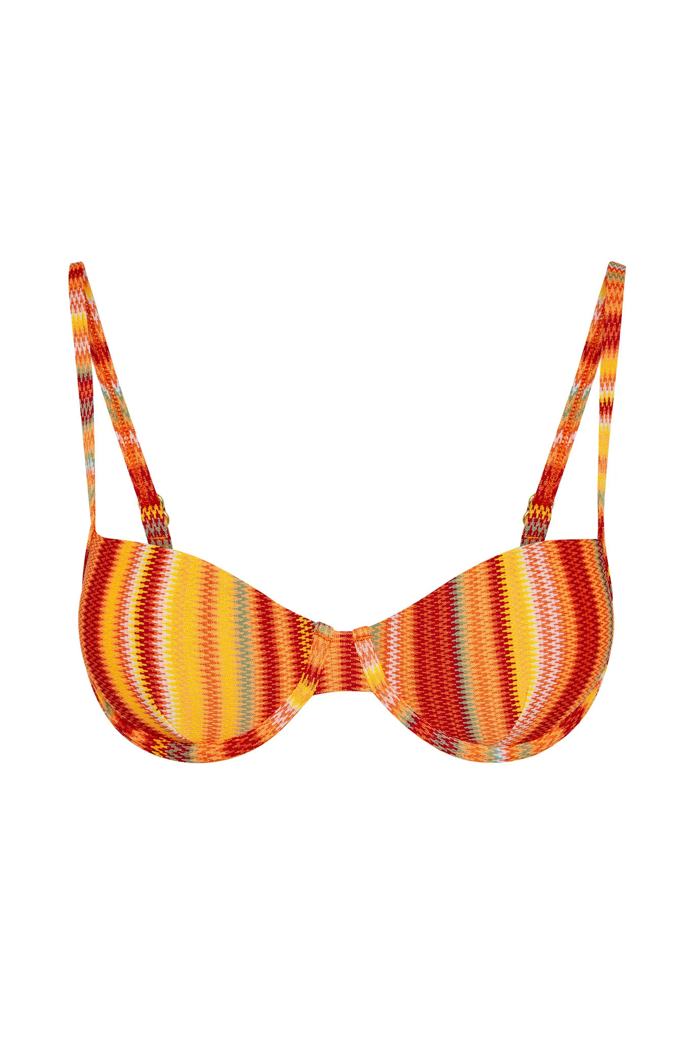 Capri Top - Sardinia Stripe | Monday Swimwear
