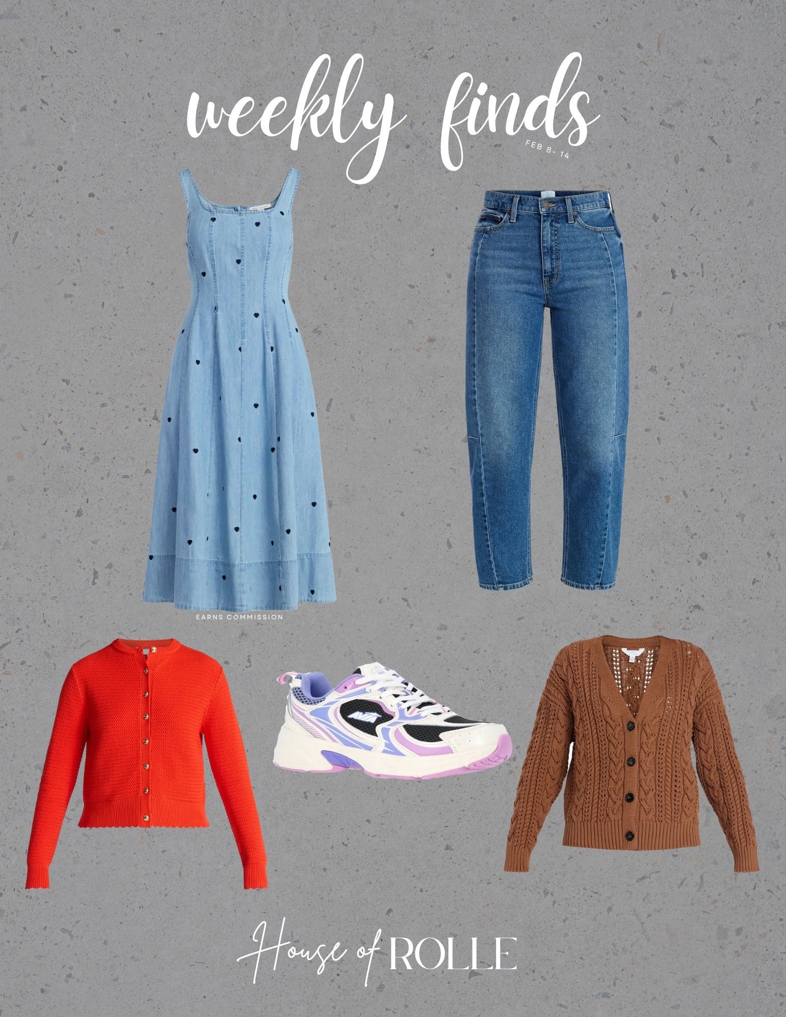 Weekly finds ✨: stylish finds last week but the highlight was the heart Jean dress 

#LTKSeasonal #LTKmomlife #LTKootd