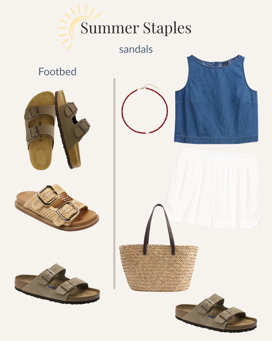 I will always be a Birkenstocks girl!! So comfy! I have the taupe suede and they go with so much!
