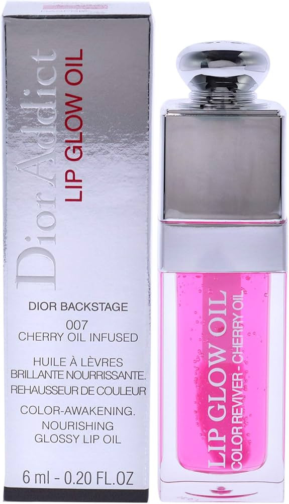 Christian Dior Addict Lip Glow Oil - 007 Raspberry Women Lip Oil 0.2 oz | Amazon (US)