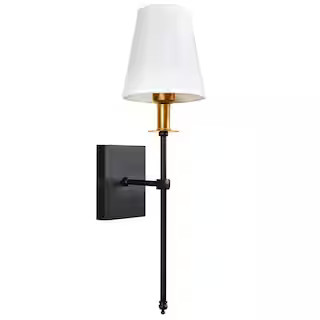 Deck Impressions Cordless Rechargeable Operated Wall Light with Remote Control, 2-Tone Finish 800... | The Home Depot