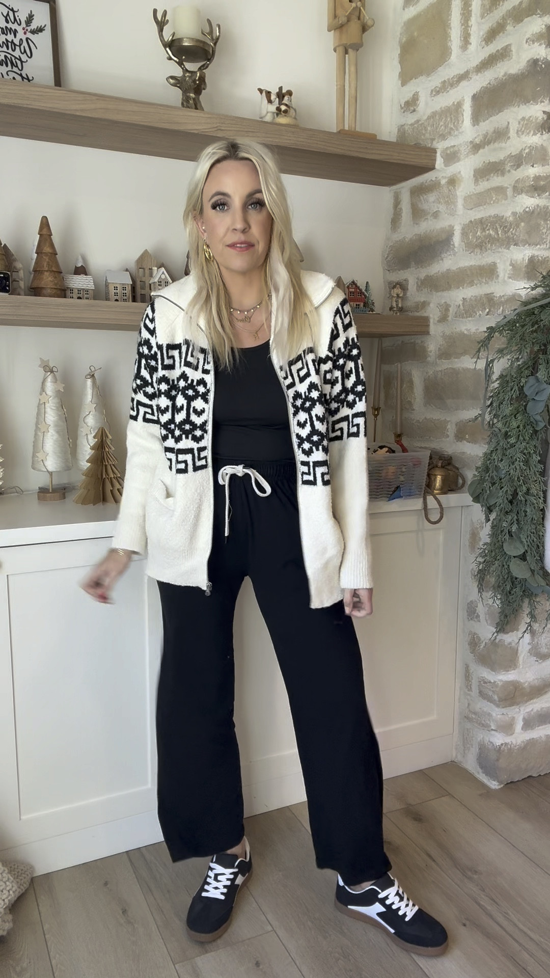 Here is the cream paired with one of my favorite lounge sets from Amazon! Again, I’m wearing a size medium! 

#LTKHoliday #LTKStyleTip #LTKFindsUnder50