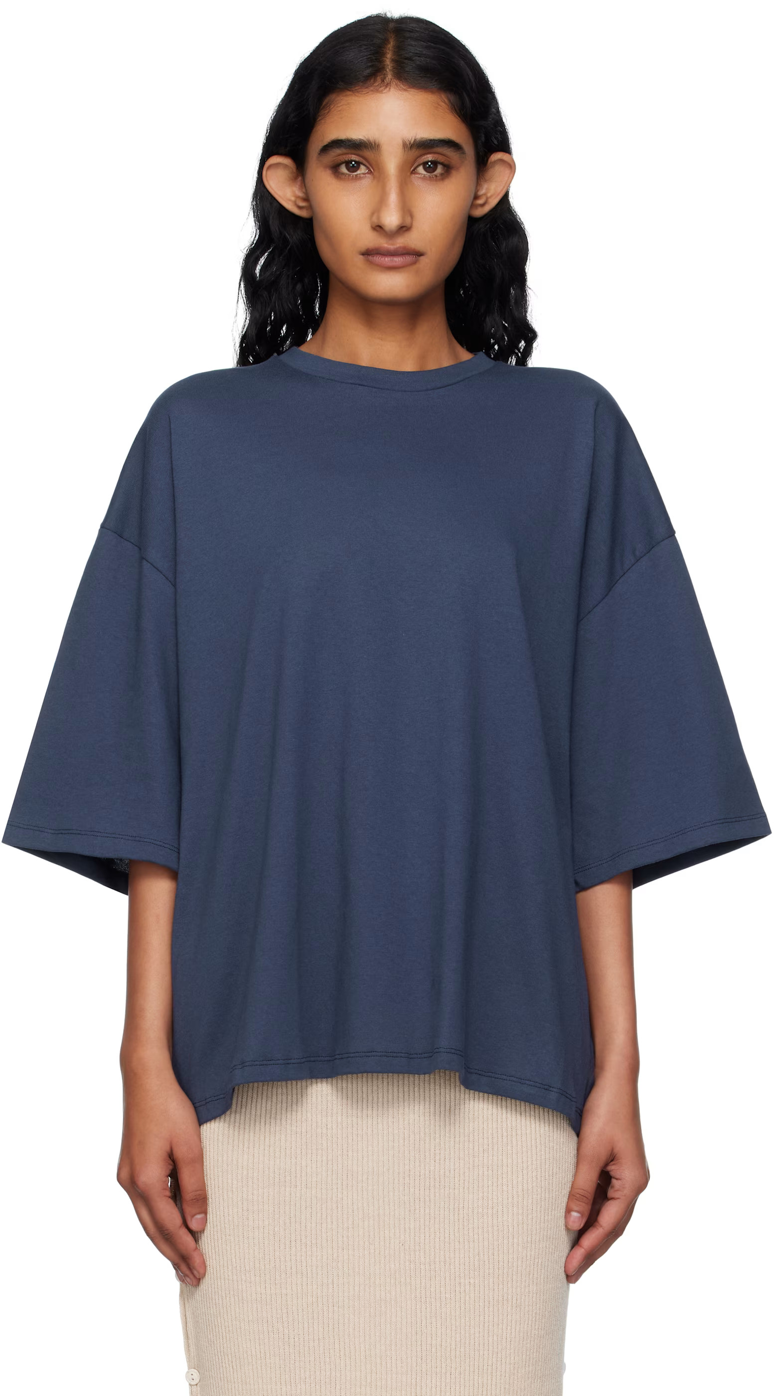 Baserange - Blue Pin T-shirt | SSENSE