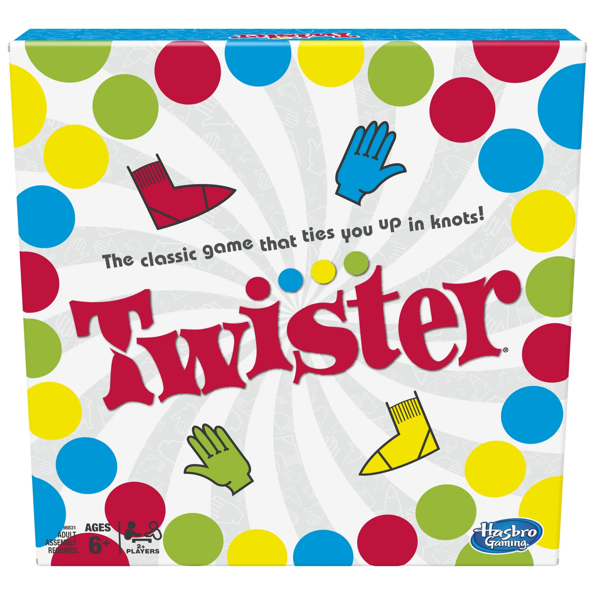 Twister Game with Spinner's Choice & Air Moves, Family Games for 2+ Players, Christmas Gifts for ... | Walmart (US)