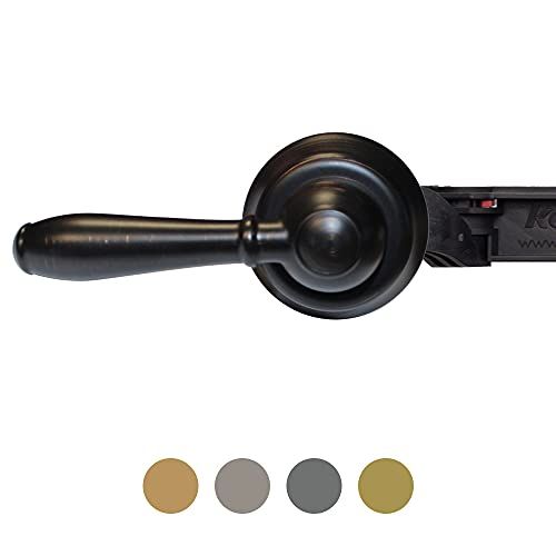 BRONZE LEVER: This modern toilet lever fits right, left, angled & front mount toilet tanks & works w | Amazon (US)