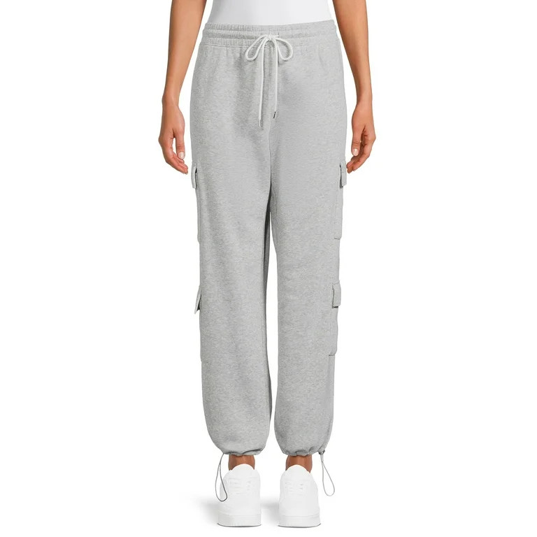 No Boundaries Juniors Knit Cargo Joggers, Sizes XS-3XL | Walmart (US)