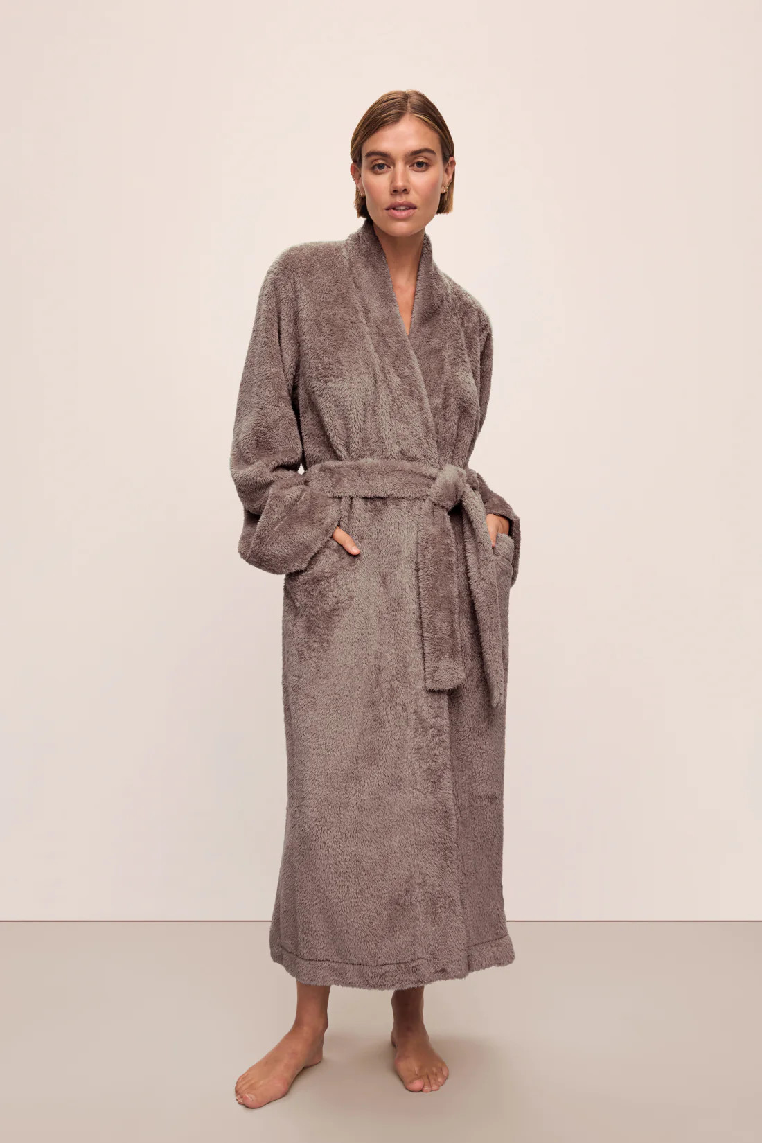 Renew Plush Long Robe | Eberjey