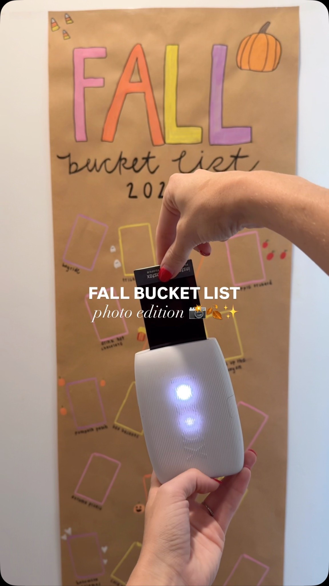 Fall Bucket List — photo edition 📸🍂✨

This is your sign to make a fall bucket list this week with your family!! Leave a space by each activity & add a photo so you can turn it into a scrapbook of your favorite fall memories 🥹

💫 SEND this to a mom friend & SAVE to make this week! 

#fallbucketlist #fallwithkids #fallactivitiesforkids #babysfirstfall #fallactivities

#LTKSeasonal #LTKKids #LTKmomlife