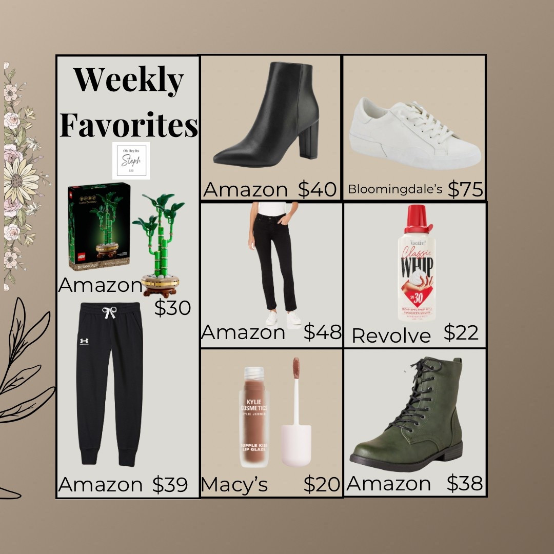 Weekly favorites 

#LTKFindsUnder100 #LTKSaleAlert #LTKSeasonal