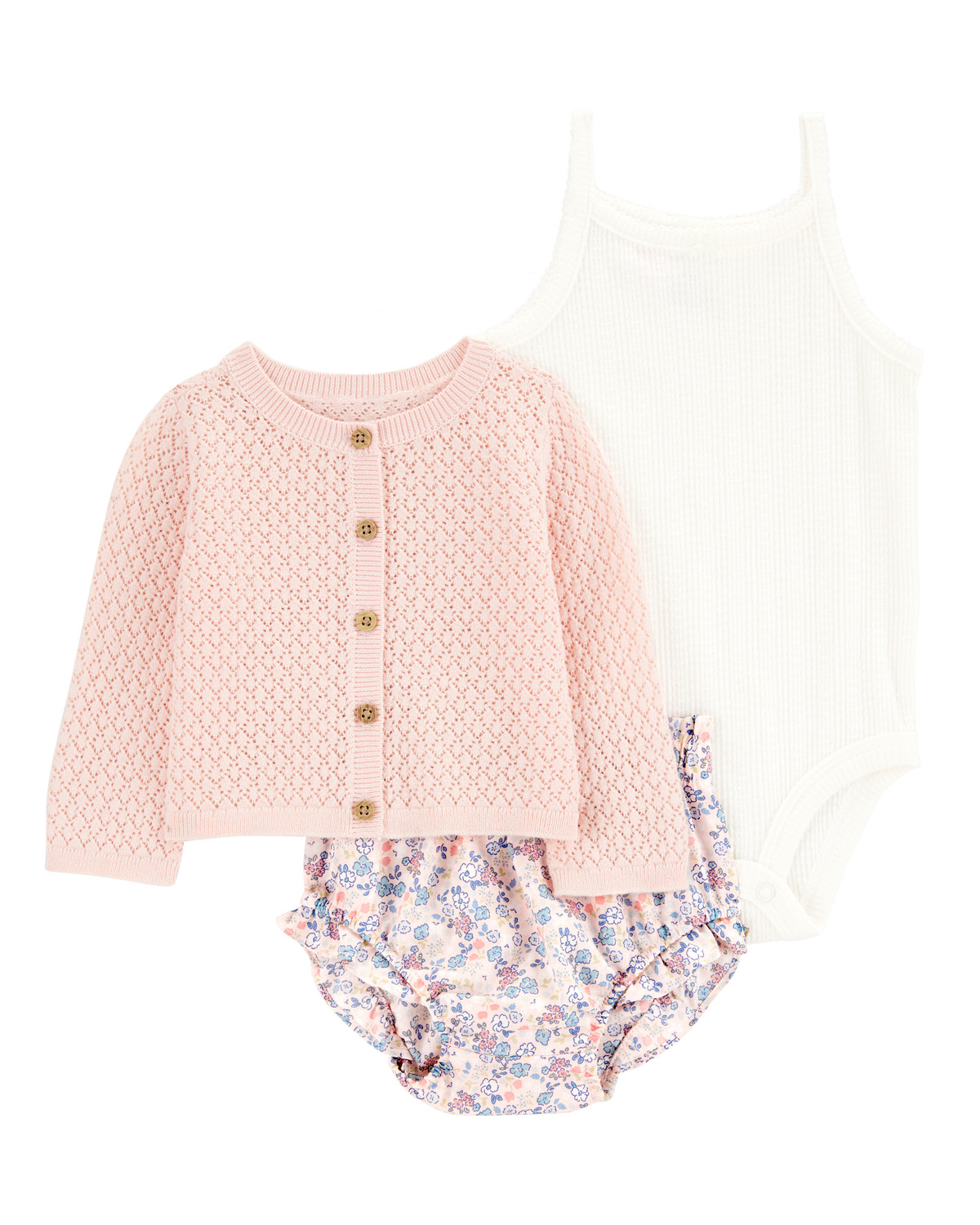 Baby 3-Piece Floral Cardigan Set - Carter's | Carter's | Carter's Inc
