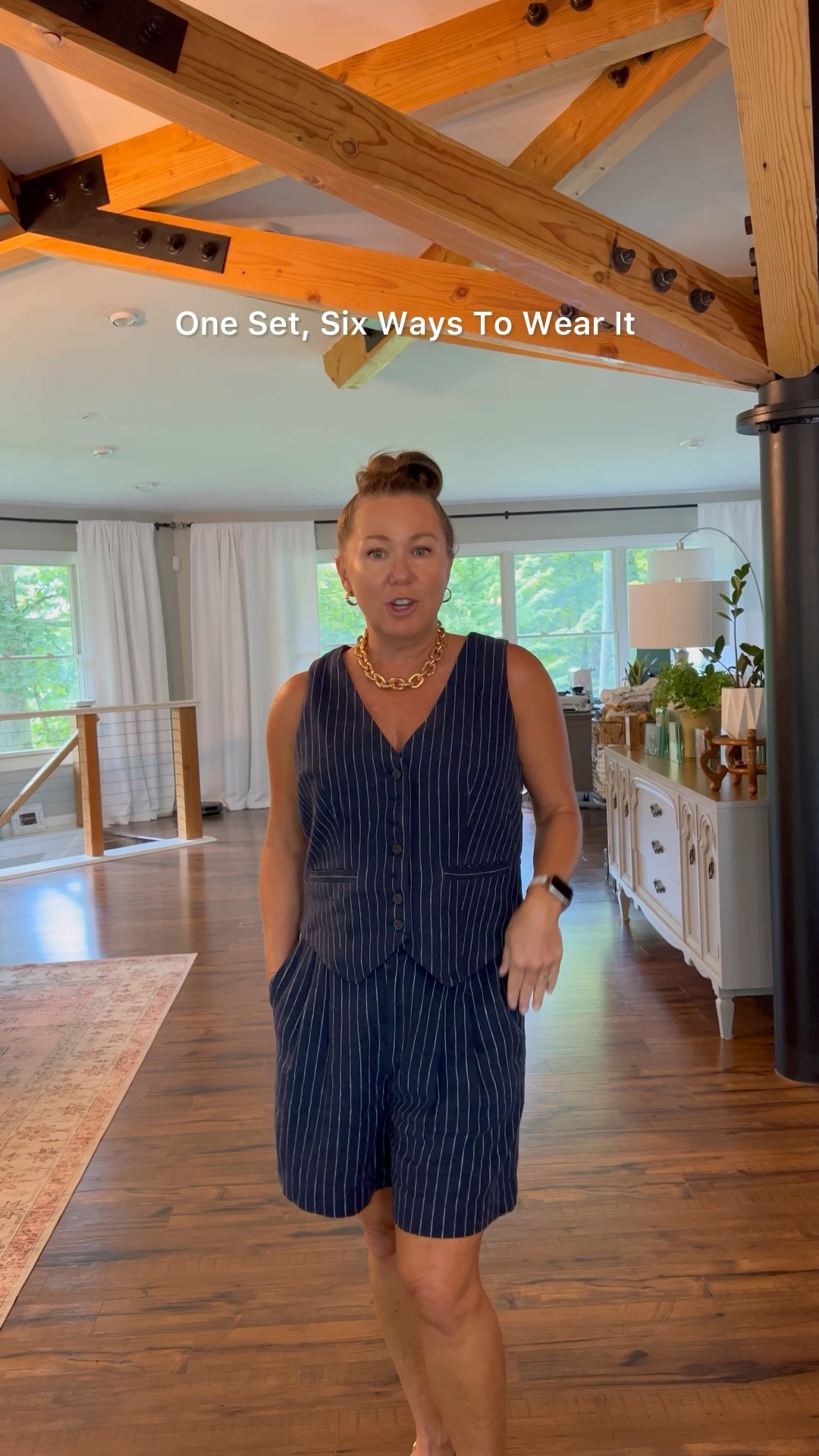One outfit set can make so many other outfits. Here are 6 ways to pair this set with other items from your closet. Casual/jeans/sweater/sweatshirt 

#LTKStyleTip #LTKOver40 #LTKSeasonal