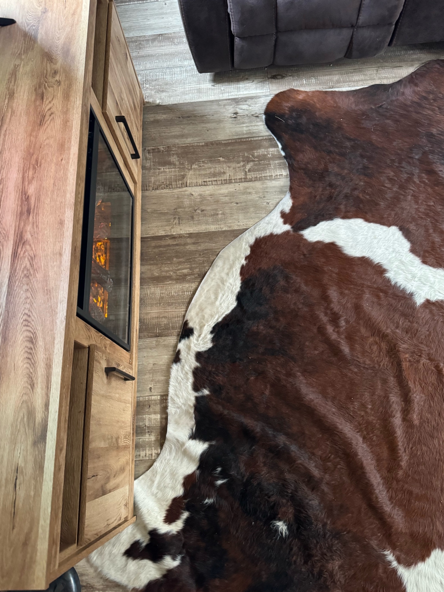 Every house needs a cowhide rug, you can’t tell me anything different 🫣✨ 

#WesternHome #Cowhide #cowhiderug #westernthings #westernhomedecor #homeinspo #westerninspo 

#LTKstyletip #LTKfamily #LTKhome