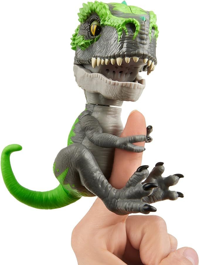 Untamed T-Rex by Fingerlings – Tracker (Black/Green) - Interactive Collectible Dinosaur - By Wo... | Amazon (US)