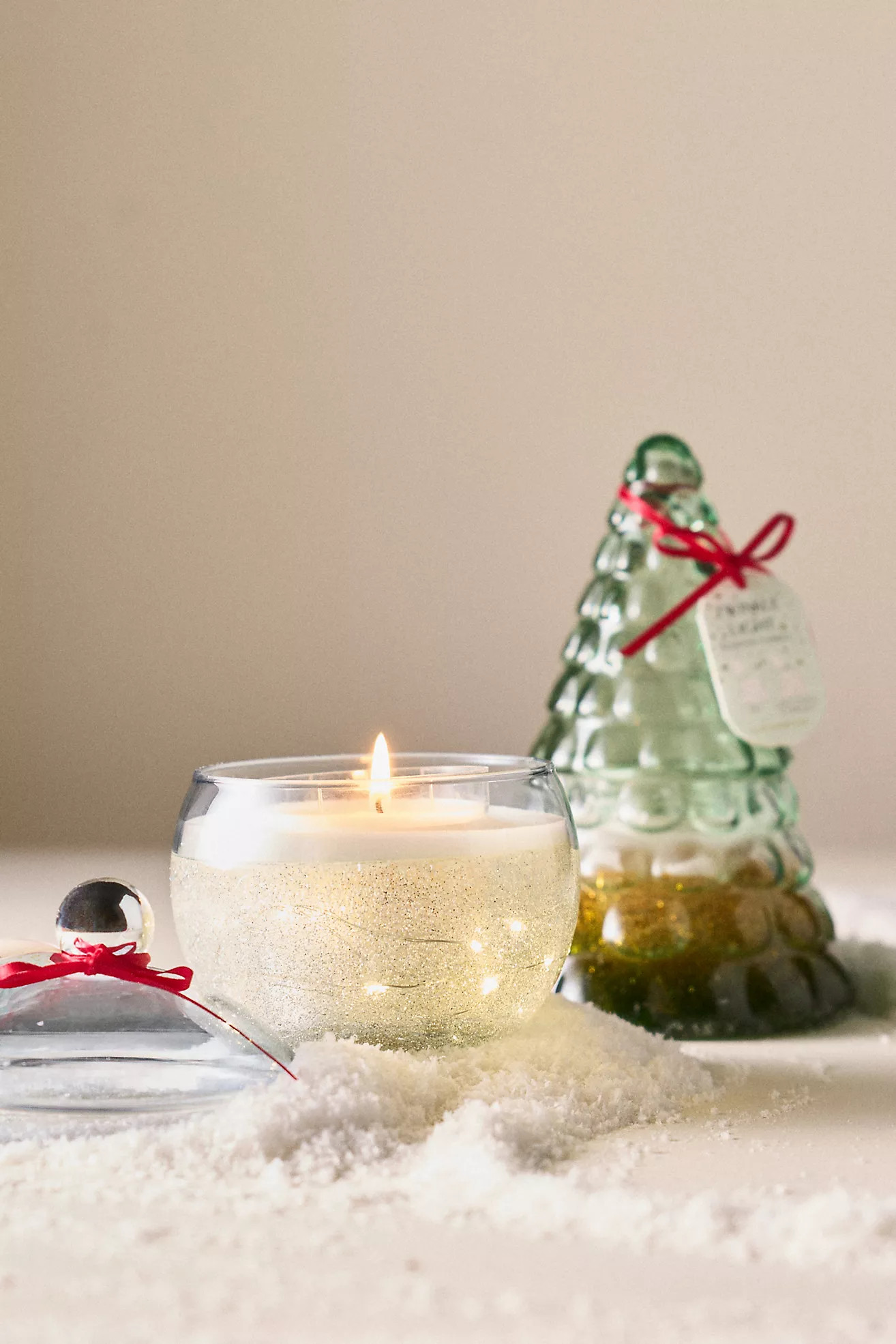 Twinkle Light Woody Fresh Balsam & Cedarwood Candle | Anthropologie (US)