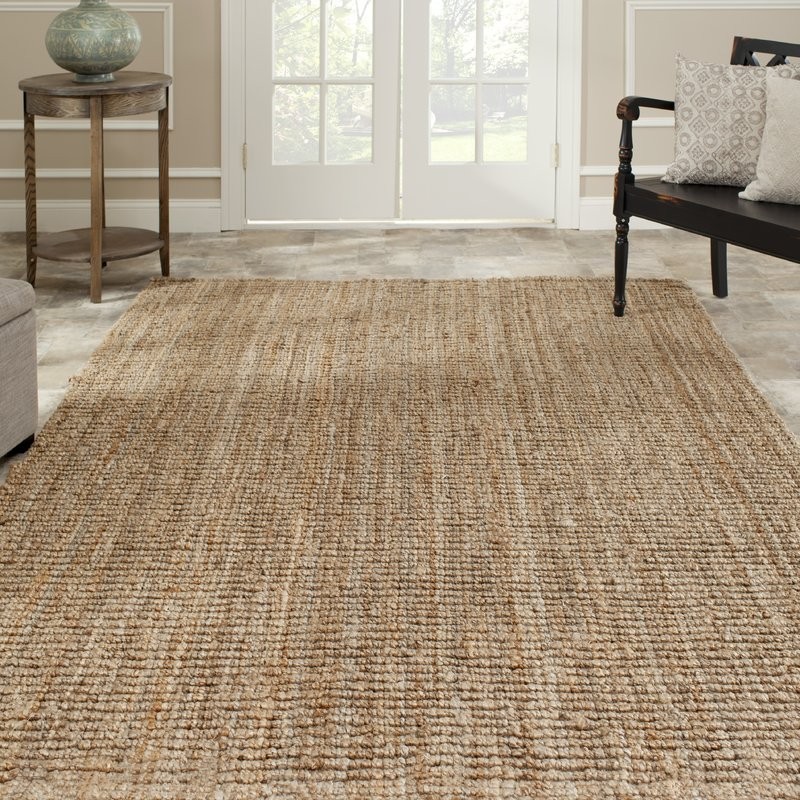Gaines Power Loomed Natural Area Rug | Wayfair North America