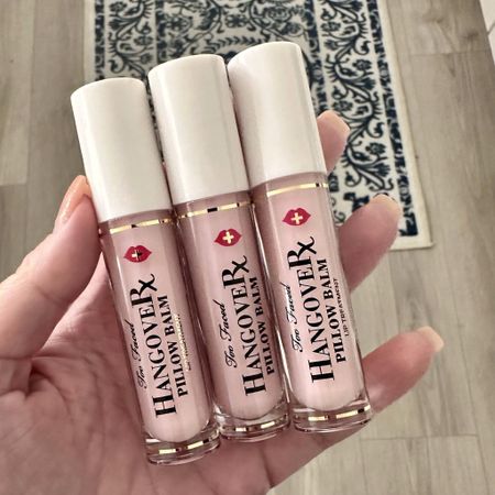 Score THREE of my fave Too Faced Hangover Rx Lip Balm (it's actually Original, Mango + Watermelon) for $45 shipped! They're regularly $26 EACH! New customers can use HSN2024 to score for $35 shipped - which is crazy! These are soooo good! #ad

#LTKfindsunder50 #LTKsalealert #LTKbeauty