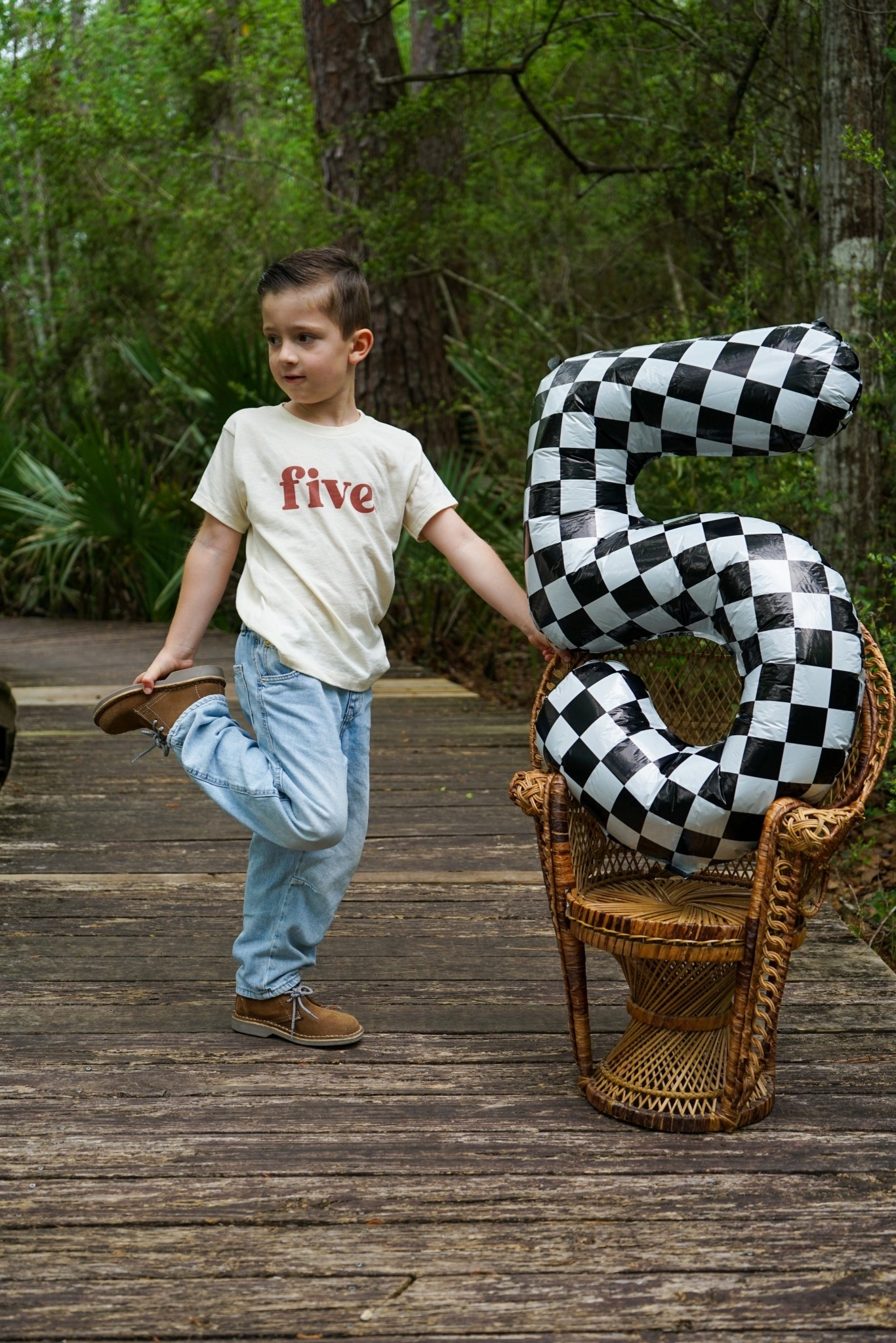 Five year old photos. Fifth Birthday Shirt from @Etsy . 

#LTKKids #LTKSeasonal #LTKootd