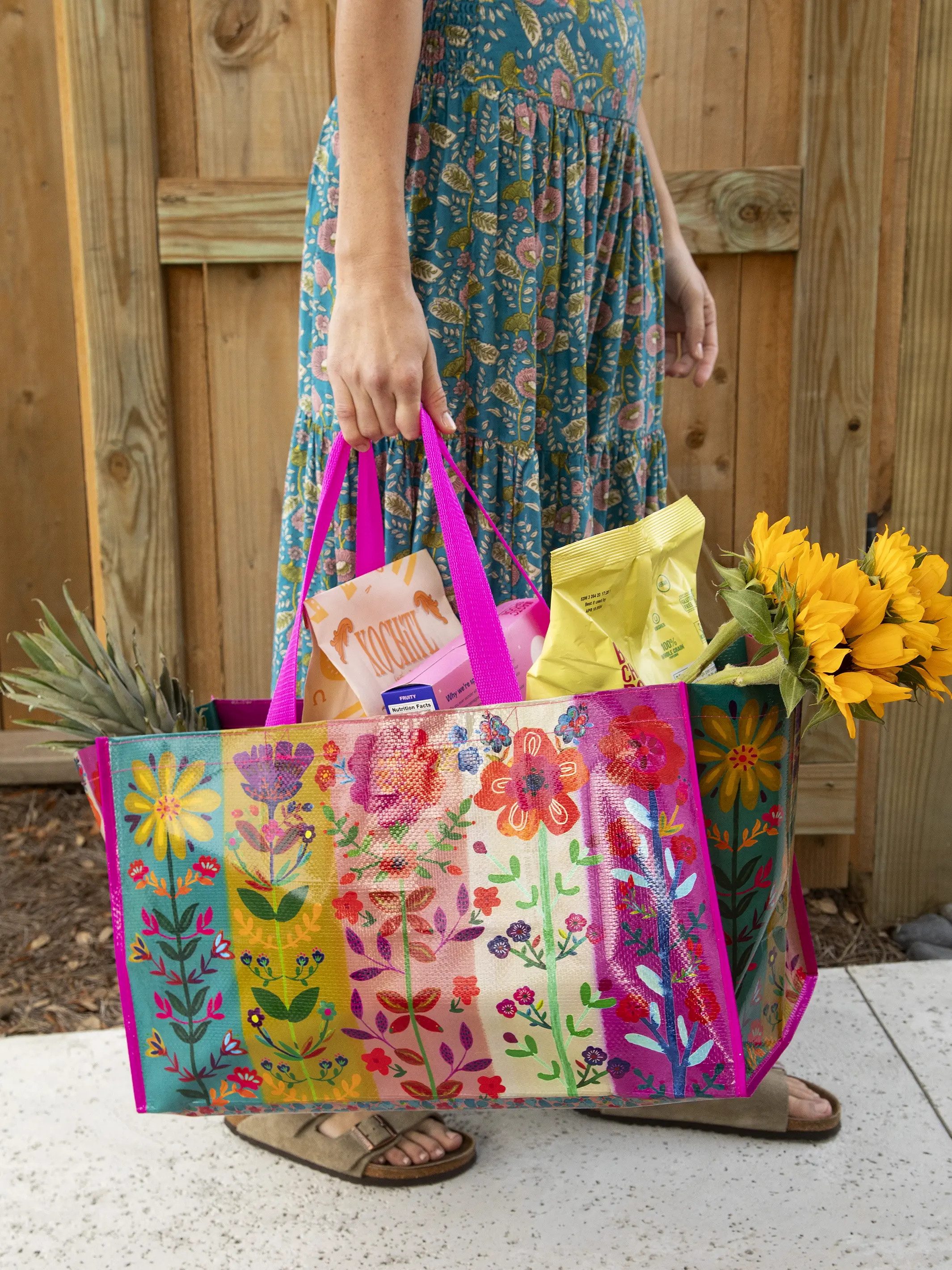 Carry All Happy Tote Bag | Natural Life
