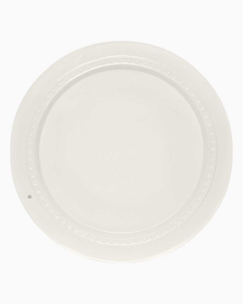 nora fleming Pearl Rim Round Server (Retired) | The Paper Store
