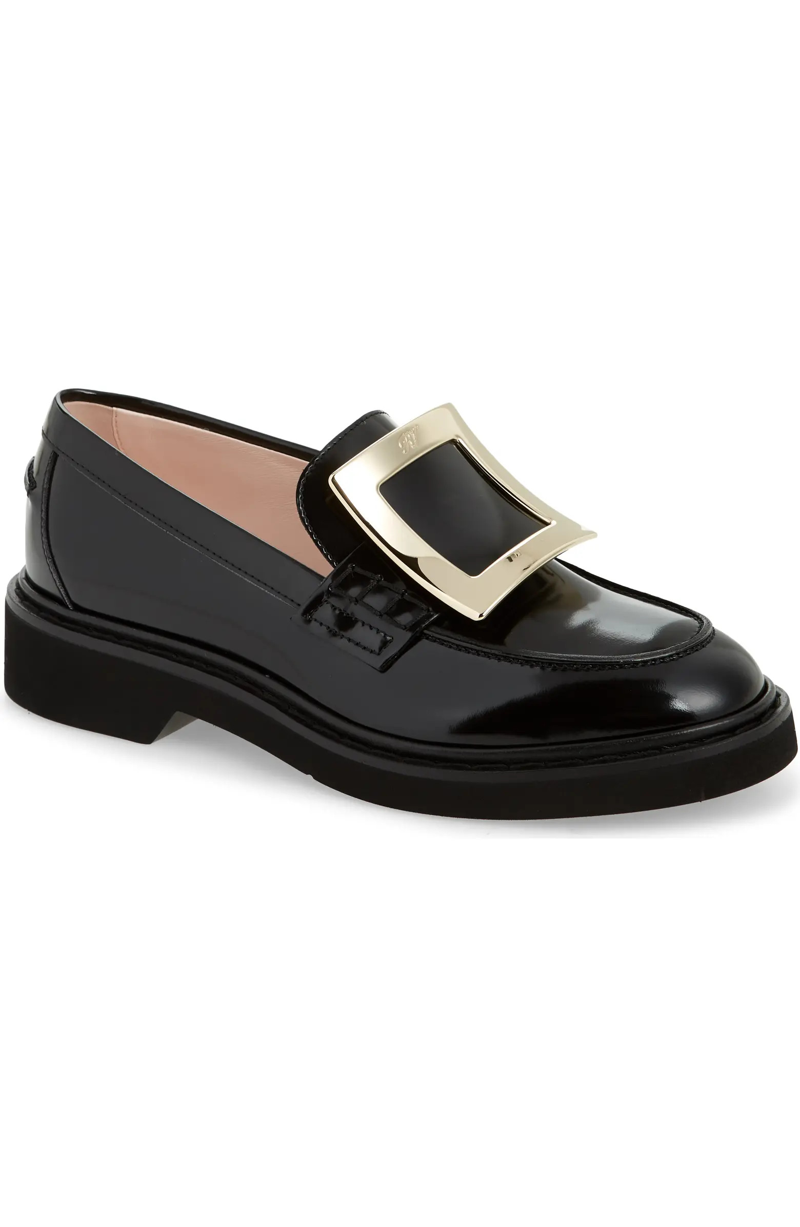 Viv Rangers Buckle Leather Loafer (Women) | Nordstrom