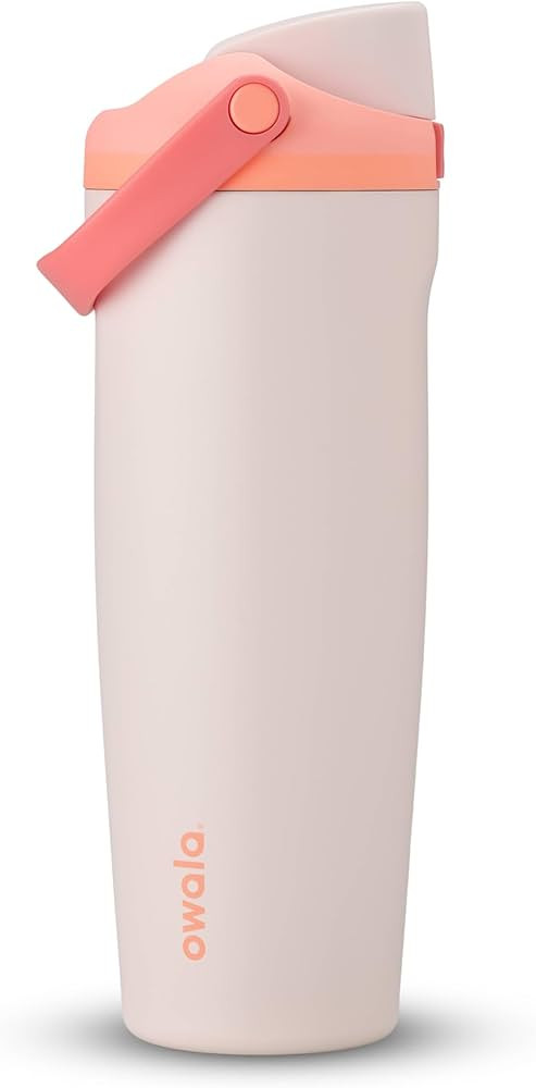 Owala FreeSip Sway - Stainless Steel - 30-oz. -Orng/Tn(Sparkling Sherbet) | Amazon (US)
