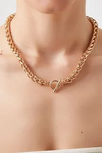 Chunky Chain Toggle Necklace | Forever 21 (US)