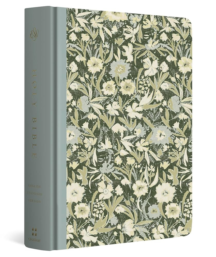 ESV Single Column Journaling Bible, Large Print, Artist Series (Cloth over Board, Lulie Wallace, ... | Amazon (US)